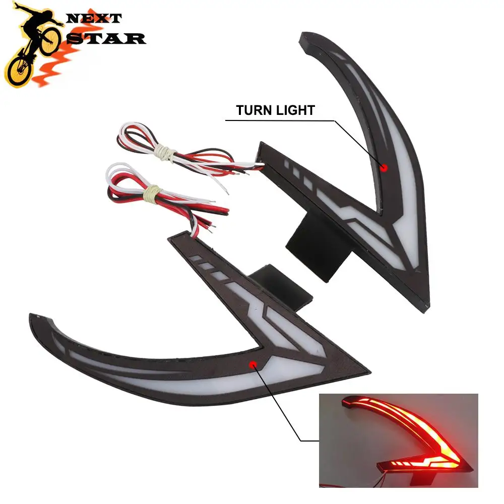 

Для YAMAHA NMAX 155 NMAX155 N-MAX 2016-2019 светодиодные задние стоп-сигналы Поворотная сигнальная лампа модифицированная для мотоцикла