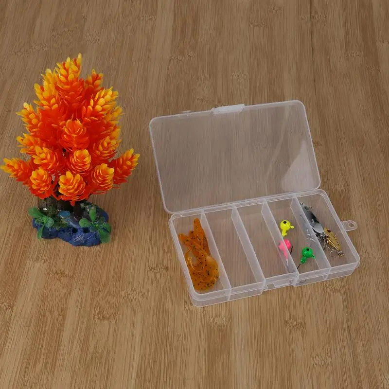 5 отсеков переносная коробка для ловли нахлыстом рыболовные снасти