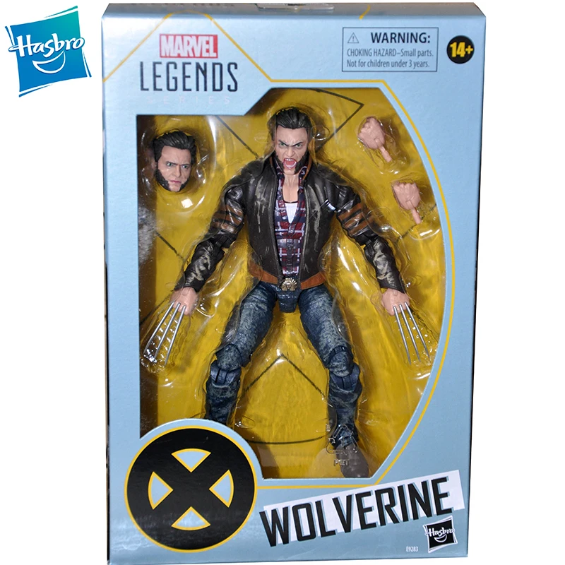 

6Inches Marvel Legends X-Men Jacket Wolverine Anime Figure PVC Joint Movable Action Model Kids Toys To Childrens Christmas Gifts