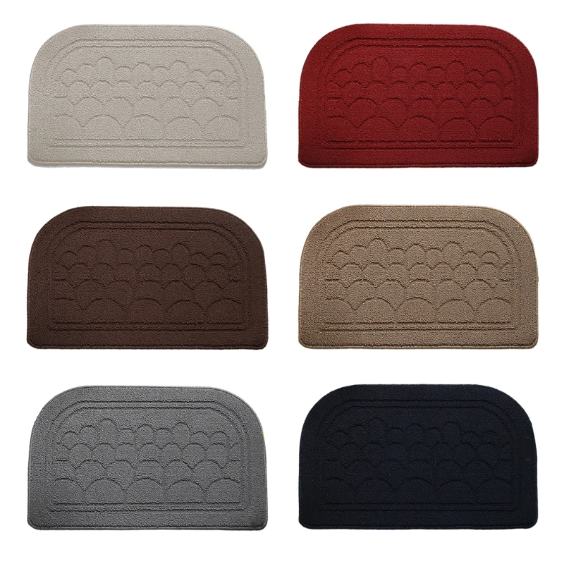 

Новый Кухонный коврик, полипропиленовый полукруглый коврик, Нескользящий Впитывающий Коврик для входной двери, коврик для украшения дома, ...