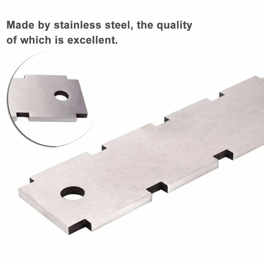 

Guitar Neck Notched Straight Edge Luthiers Tool with String Action Ruler Gauge for Gibson 24.75 Inch and Fender 25.5 Inch