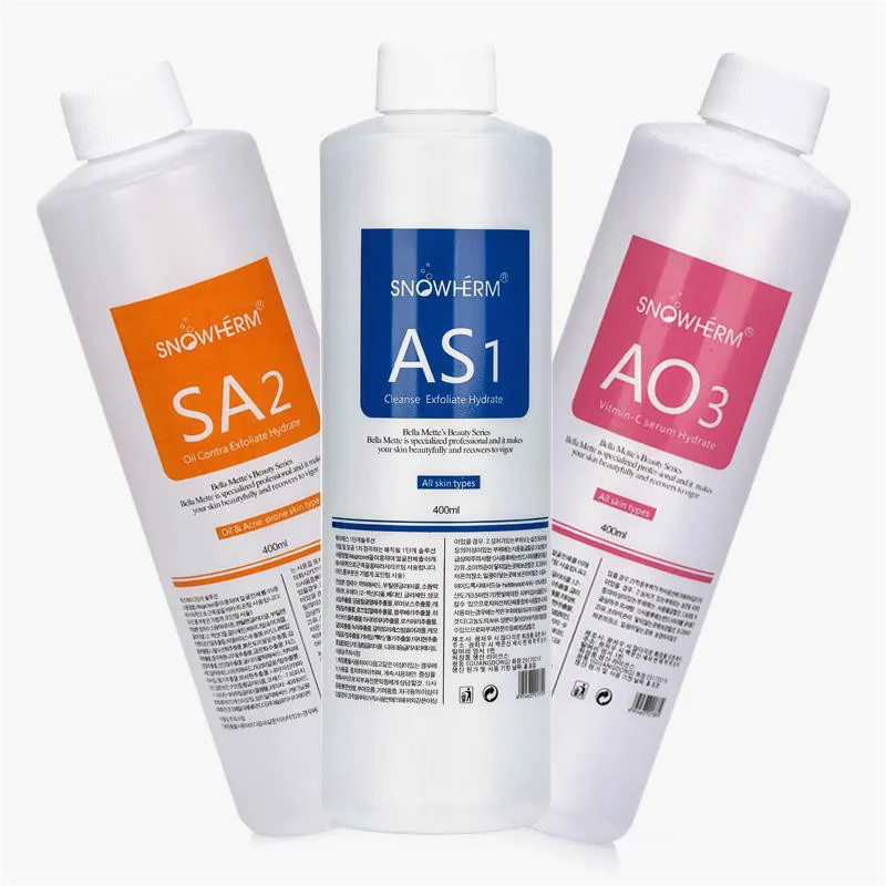 2020 New Arrival !!Aqua Peeling Solution Aa1 Ab2 Am3 400ML Per Bottle Aqua Facial Serum Hydra Facial Serum For Normal Skin