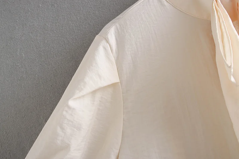 VOGUEIN новые женские повседневные однотонные цвета слоновой кости галстук бабочка