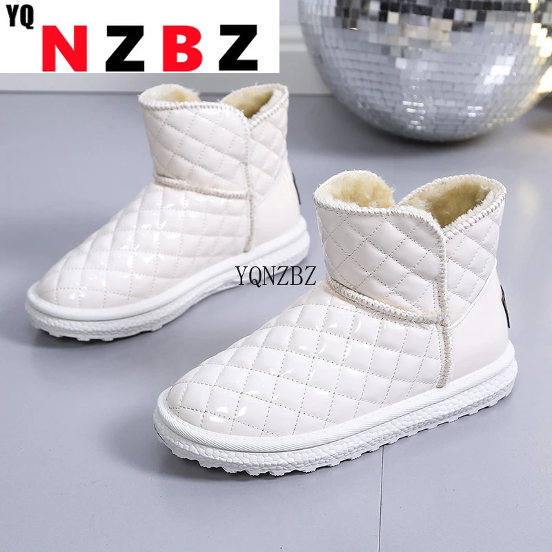 

2022 NEW Boots Fashion Breathable High Top Women Ankle Boots Waterproof Male Winter Snow Boots Buckle Strap Snow Boots
