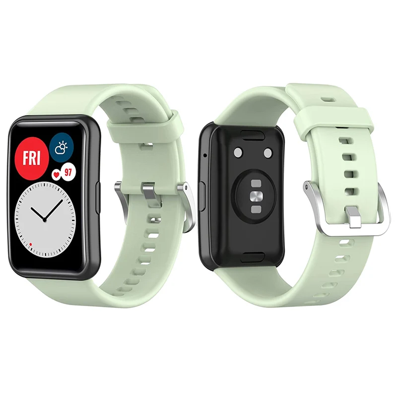 Силиконовый ремешок для Huawei Watch FIT аксессуары умных часов сменный Браслет