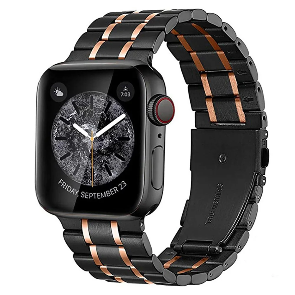 Ремешок для часов Apple Watch Band Series 7 6 5 4 3 SE браслет Iwatch 45 мм 41 44 40 42 38 мужчин и женщин -