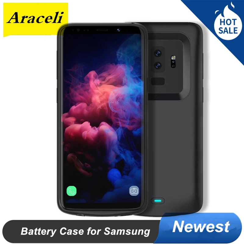 Чехол аккумулятор для Samsung S8 Plus Note 8 9|Чехлы с аккумулятором| |