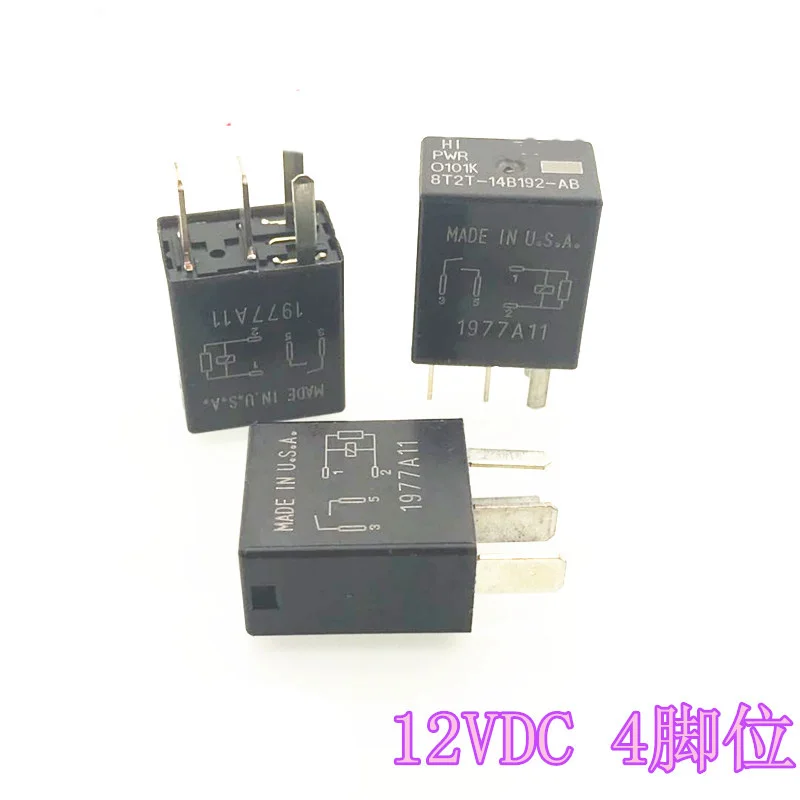 

New 5Pcs/Lot 8T2T-14B192-AB 4USA Relay