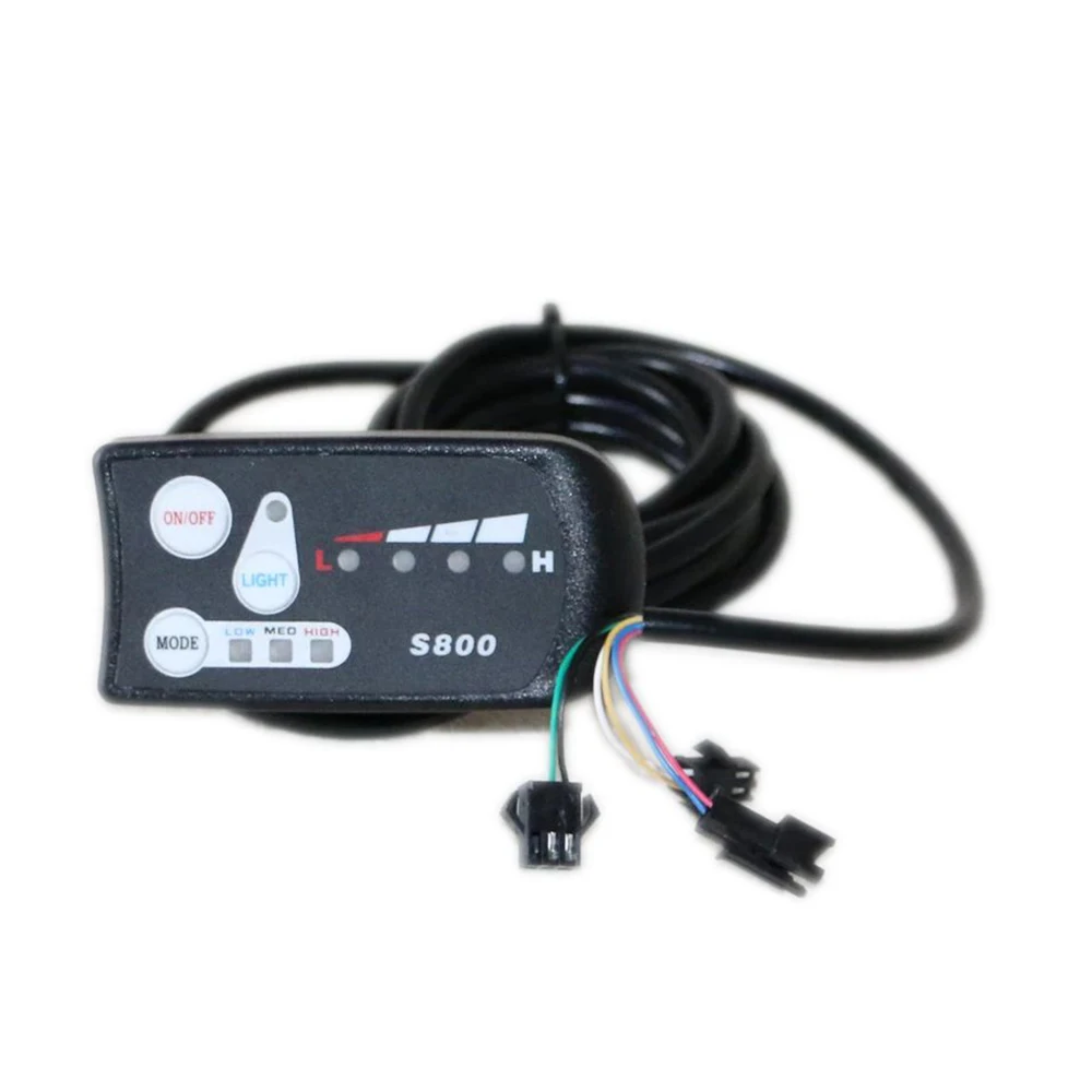 

Светодиодный дисплей для электрического велосипеда, измеритель скорости для подключения фары и контроллера для электровелосипеда S810 S800