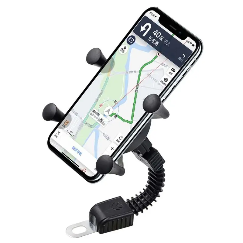 Держатель кронштейна для крепления зеркала заднего вида на мотоцикл мобильного