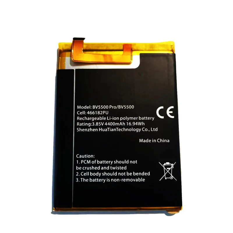100% Новый оригинальный 4400 мА/ч 466182PU Замена Батарея для Blackview BV5500 Pro BV5500Pro мобильный