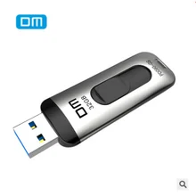 DM USB3.0 Flash Drive USB3.0 High-Speed Disk 64G 128G 256G Pendrive Portable Thumb Drive Metal Large-Capacity U Disk