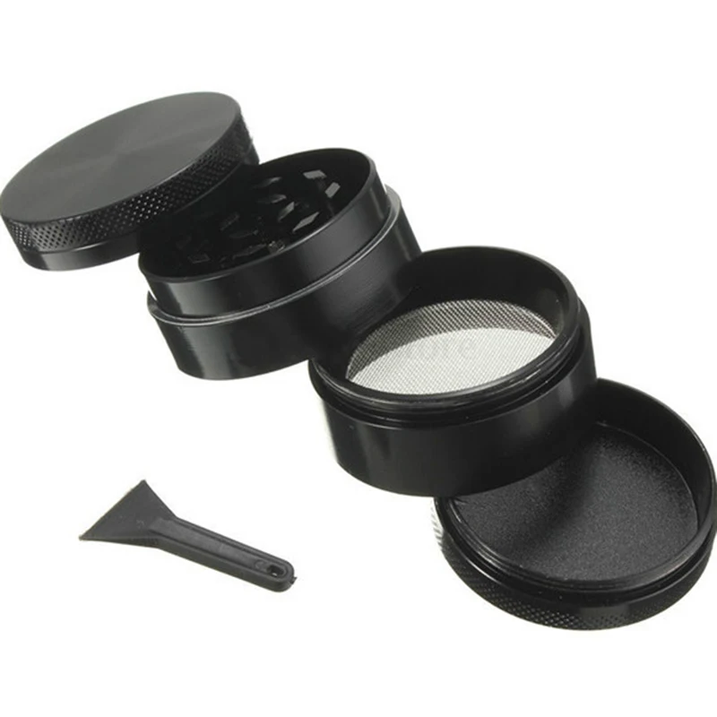 4 слойная дым измельчитель металлический табачный курительная трубка травяные