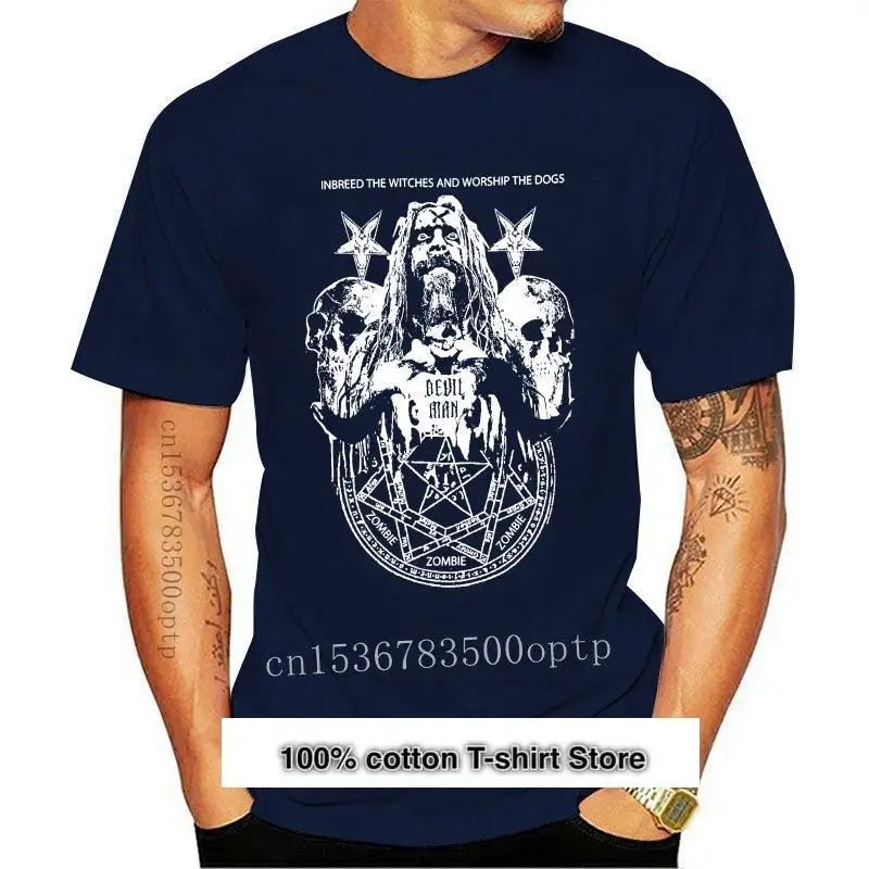 

Camiseta negra de robзомби-дьявол Man 2011, официальная камера pentagrama, 2021