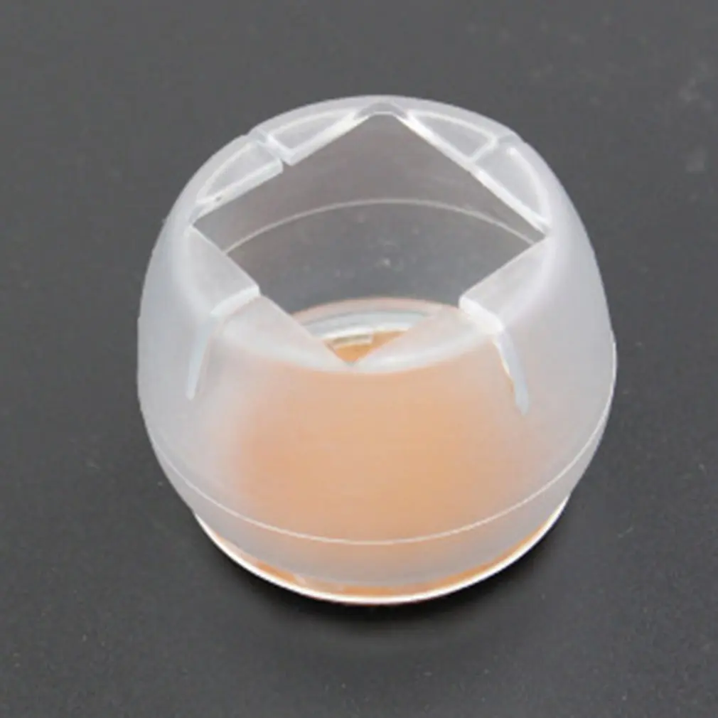 

Chair Leg Wood Floor Protectors Chair Feet Glides Furniture Carpet Saver Silicone Caps Tips with Felt Pads