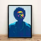 Картина Weeknd ослепляющие огни Starboy Rap Music Альбом плакат печать на стене Картина на холсте Гостиная Спальня украшение для дома
