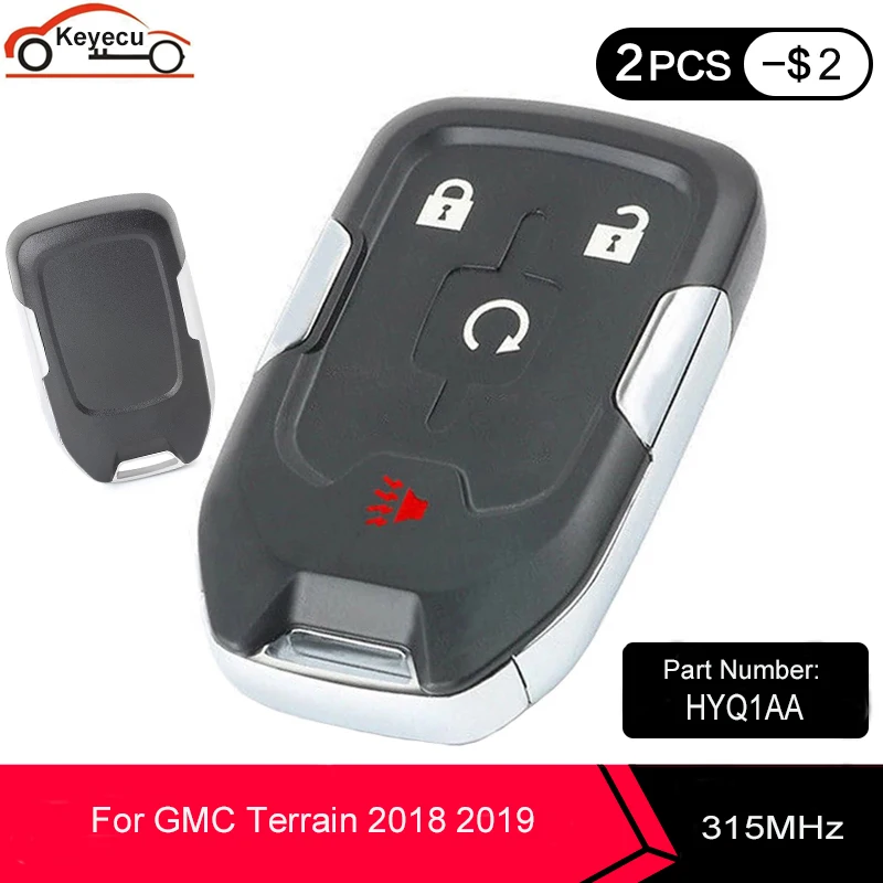 KEYECU 4 кнопки смарт пульт дистанционного управления Управление автомобильные