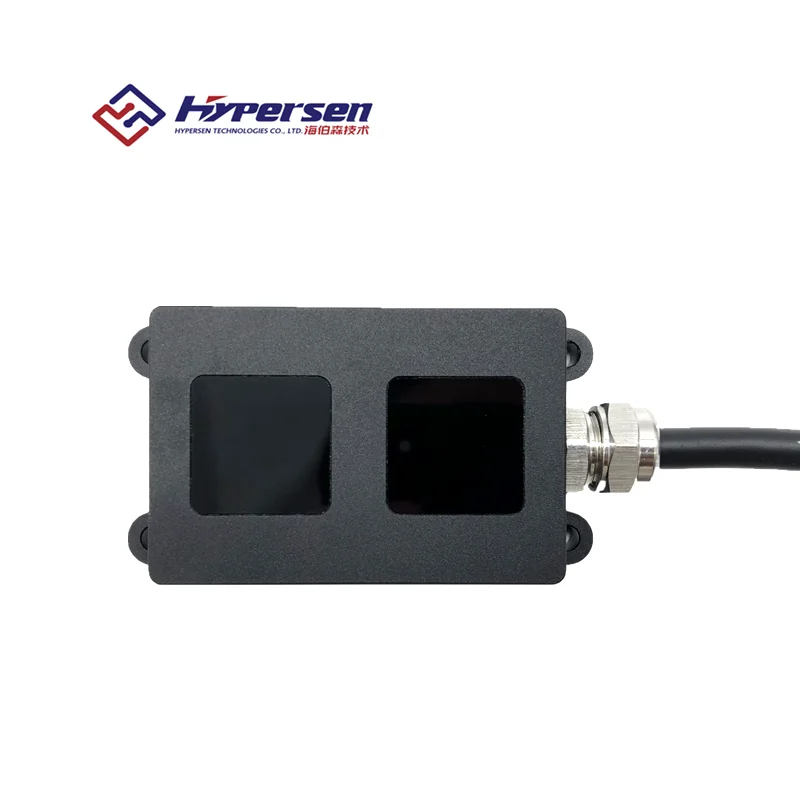 Verkaufen Hypersen HPS-3D160 IP67 3D Lidar Planaren Solid State Laser Radar Sensor Im Bereich 3D Punkt Wolke Karte AGV Hindernis Vermeidung