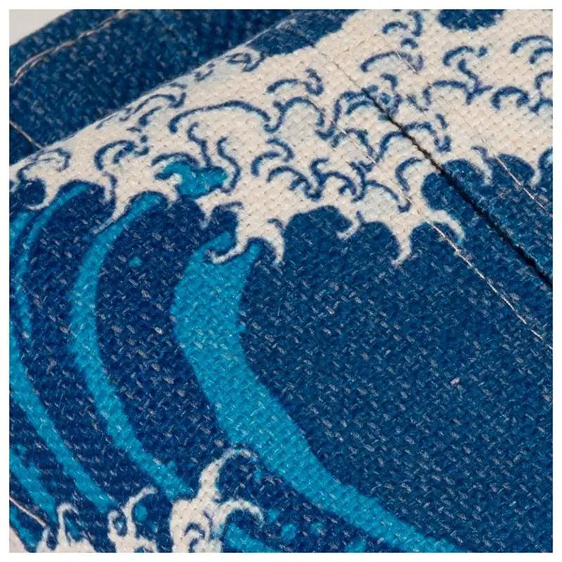 Горячая продажа коробка для салфеток лица портативная из хлопка и льна крепления