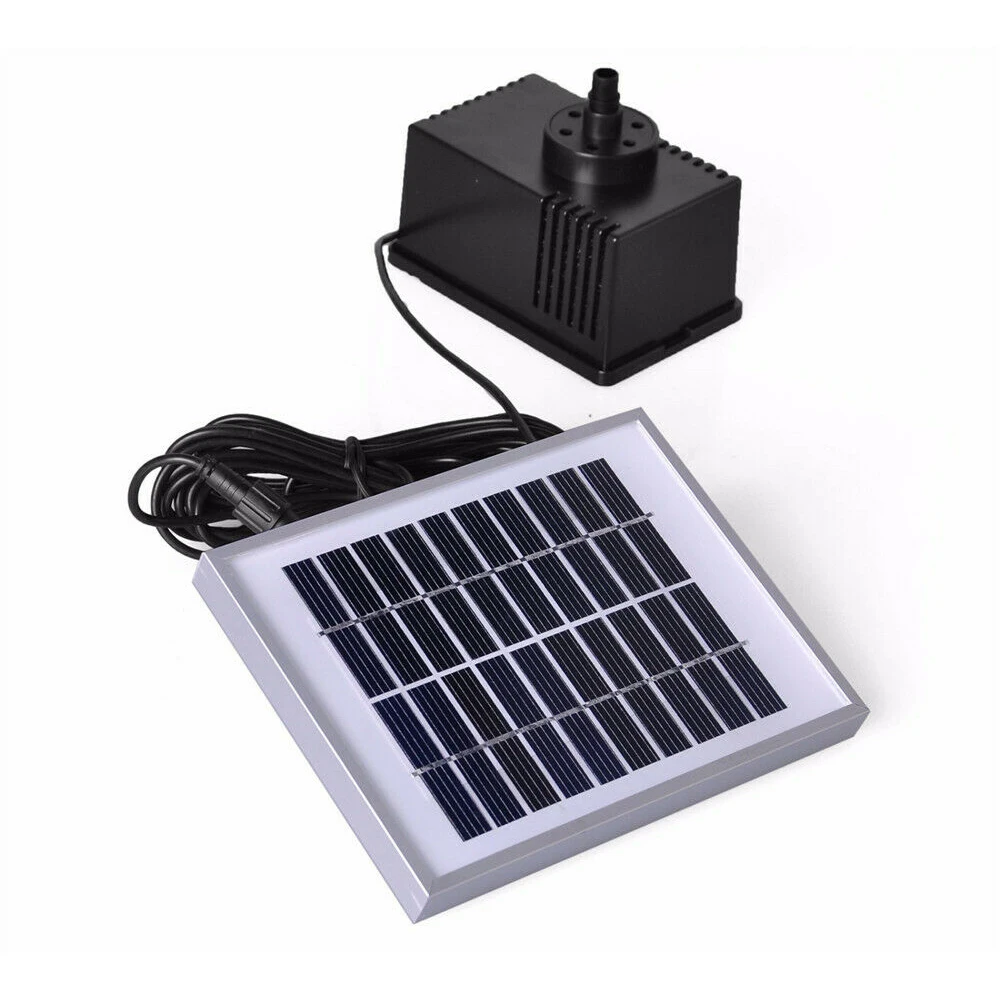 2 Вт Солнечный водяной насос фонтан садовый фонтанный вставленный бассейн пруд