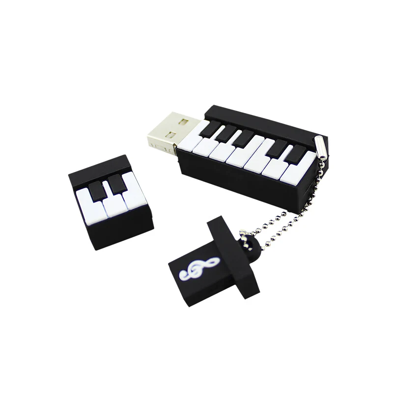 Милый USB флеш-накопитель с пианино подарочный креативный 2 0 64 гб 32 16 8 4 | Компьютеры