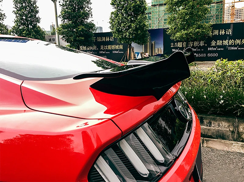 Для Ford Mustang 2015 2016 2017 2018 спойлер заднего крыла багажника Спойлеры крыльев из