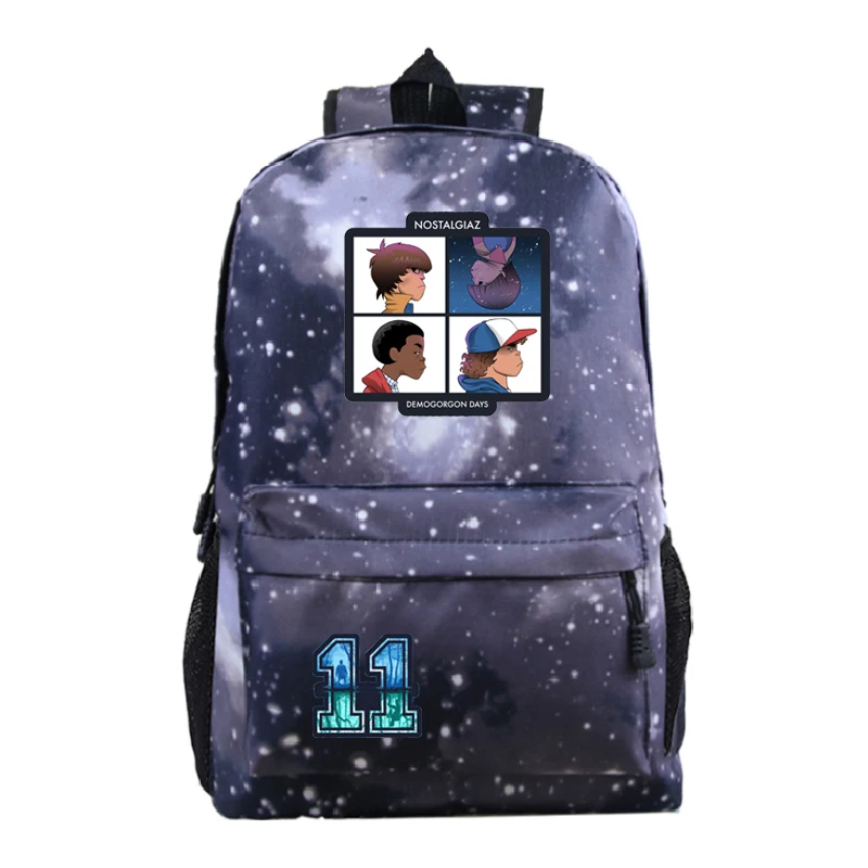 

Hot sale Stranger Things Backpack Women 2D Pattern Back to School Bookbags Mochila laptop bag Children Boys Girls Daily Rucksack