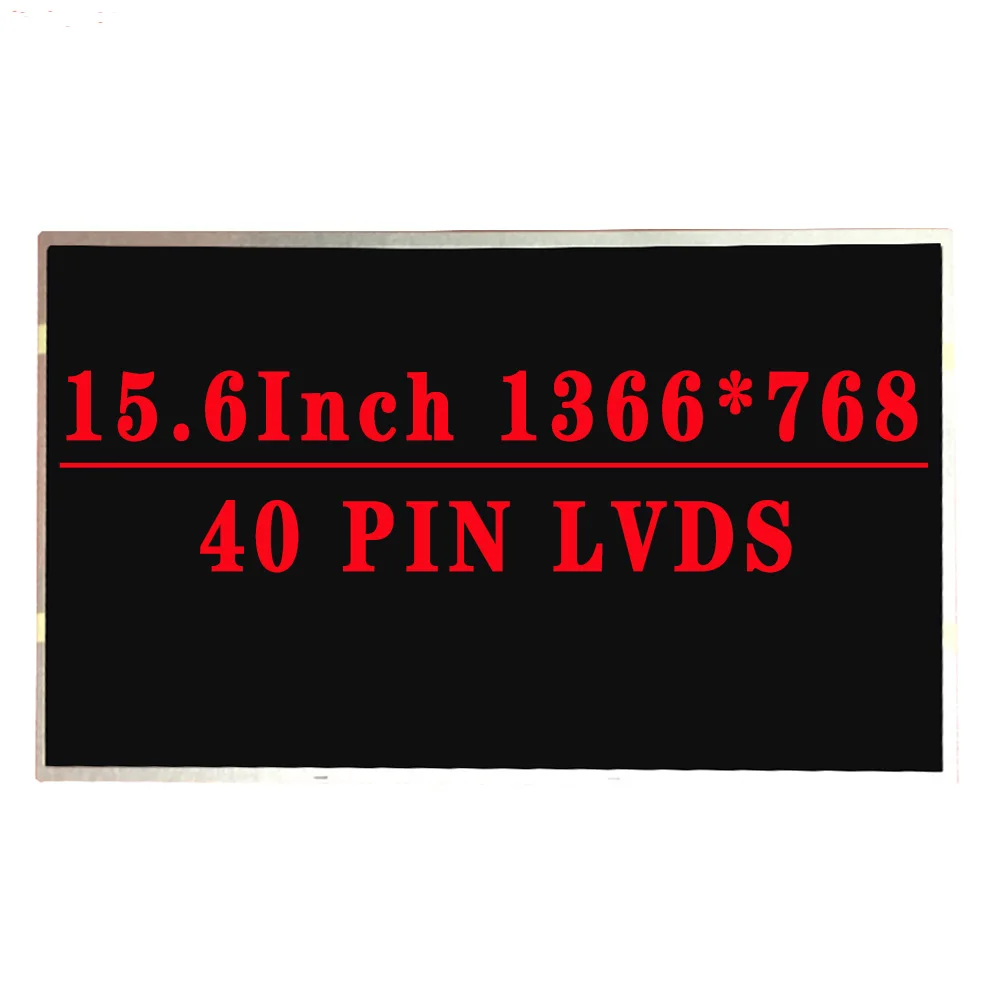 15.6 INCH 1366*768 TN HD 40PINS LVDS LCD Screen For Asus P53 X5D X52 X53 X53U X54 X55 X552E X551M X552MD Laptop LCD LED Screen