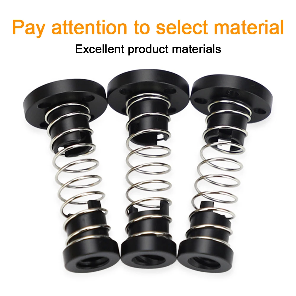 

Anti Backlash Nuts T8 POM Elimination Gaps Spring Loaded Nut for Lead 2mm / 4mm / 8mm Acme Threaded Rod 3D Printer Parts