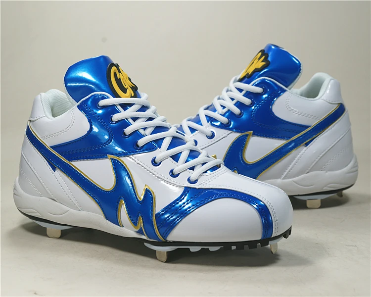 Мужские профессиональные стальные шипы бейсбольные Софтбол обувь для детей и