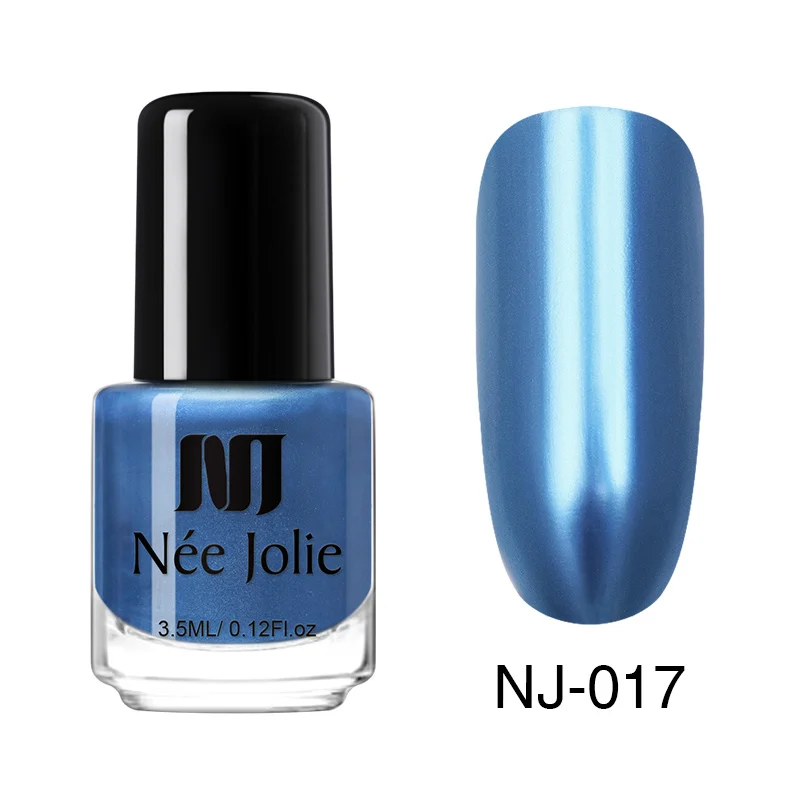 NJMR-017 NEE JOLIE 8 мл Лак для ногтей чистая серия лак для ногтей Блестящий зеркальный матовый эффект лак для ногтей 66 цветов - Цвет: NJMR-017
