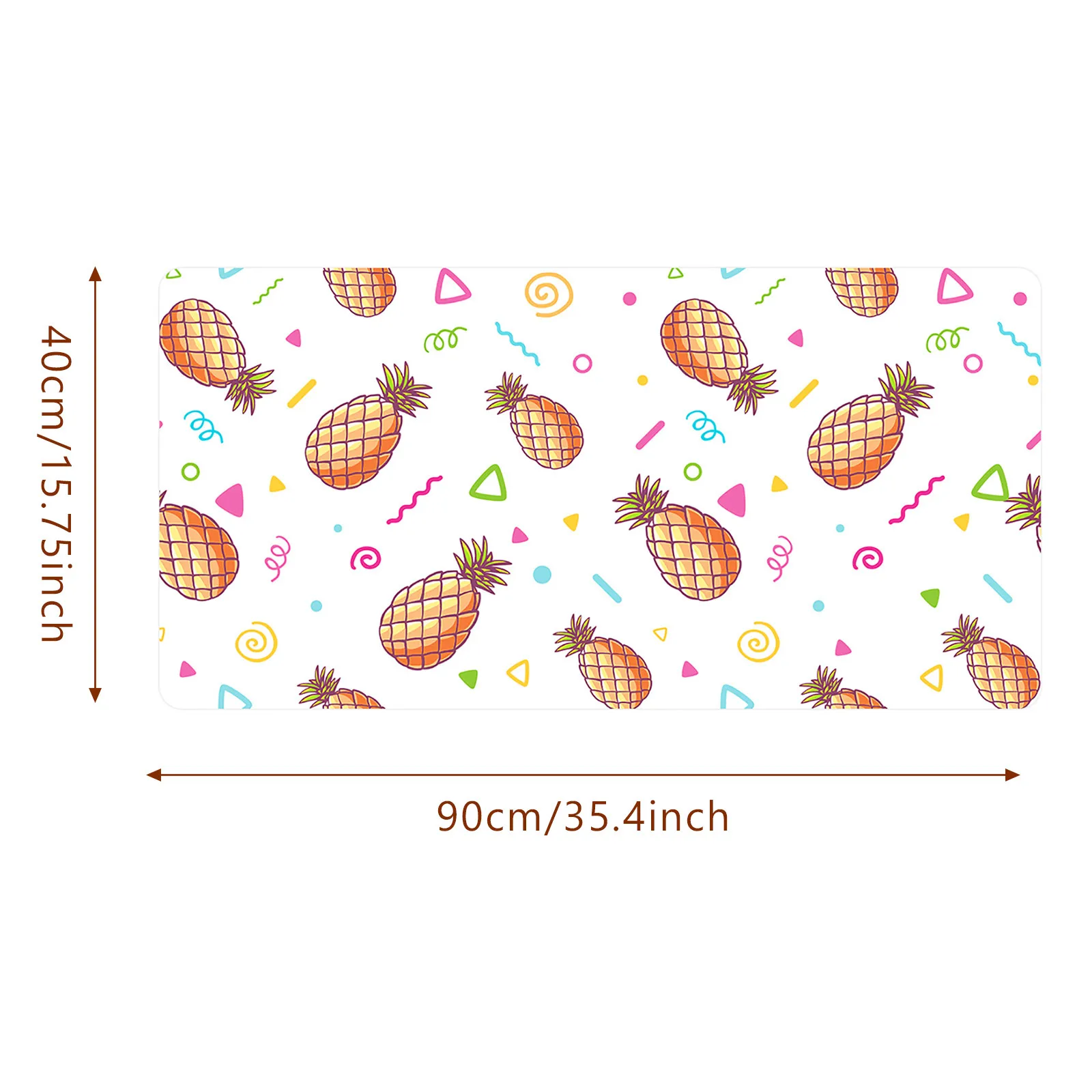 

600x300x3mm Design And Color Creative Large Leather Mouse Pad Parchment Desk Pad Mat Computer Mousepad Keyboard Table Cover 1pc