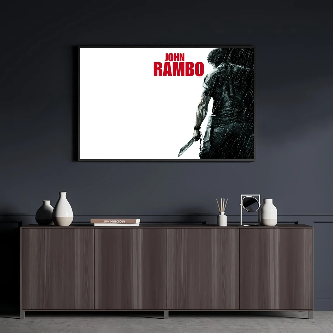Плакат фильма Последняя кровь Rambo печать на холсте украшение для дома настенная