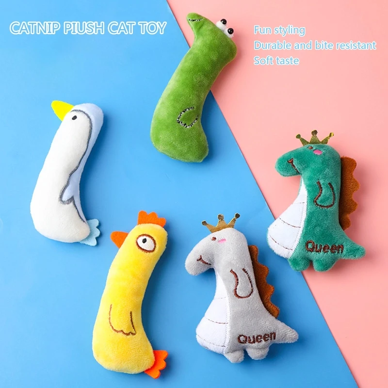 

Flow New Cats Mouse Plush Cat Toys Kitten Toy Gift for Cat Play Cat Teething Chew Toy