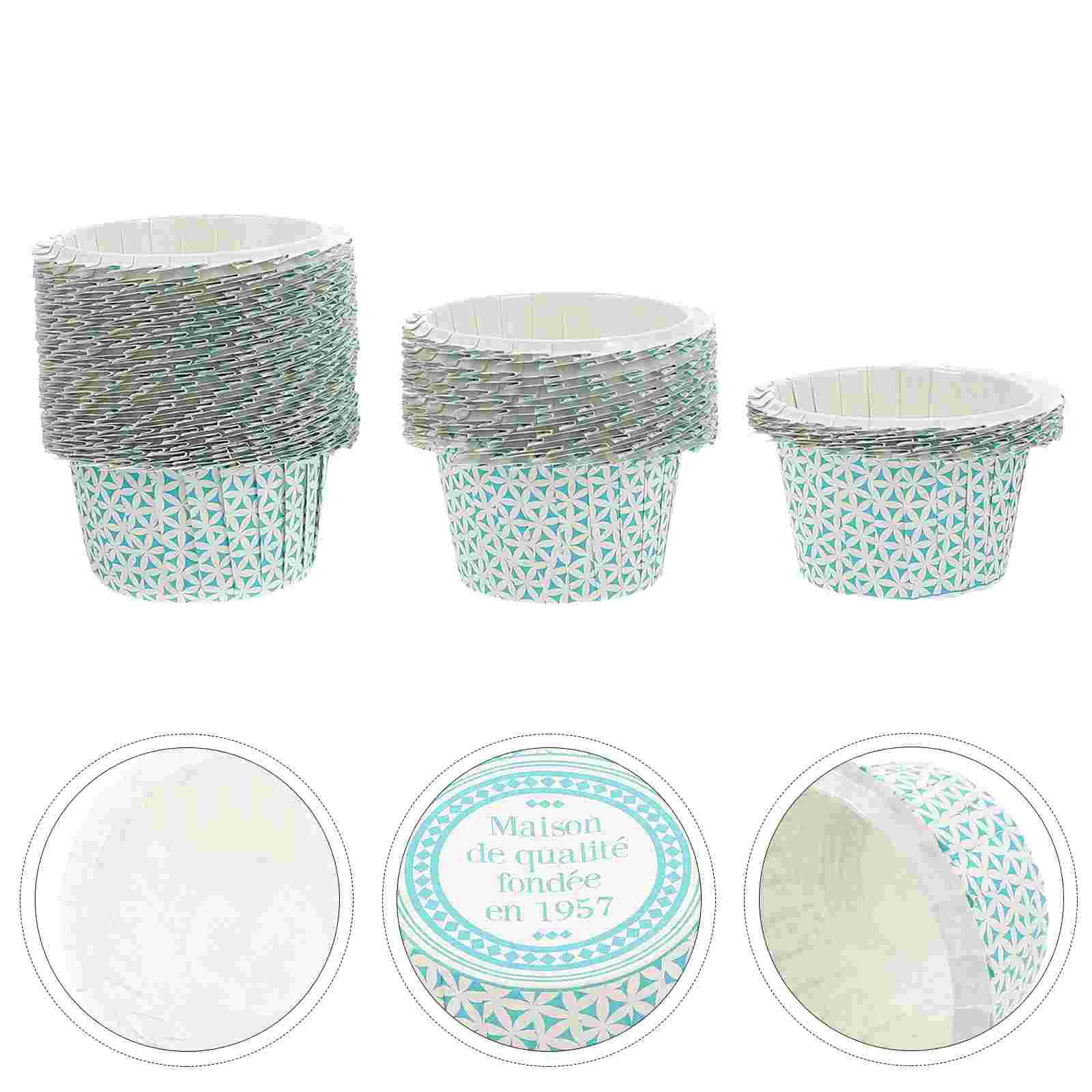 

50Pcs Creative Cake Making Cups Cake Paper Cups Muffin Cups Baking Supplies