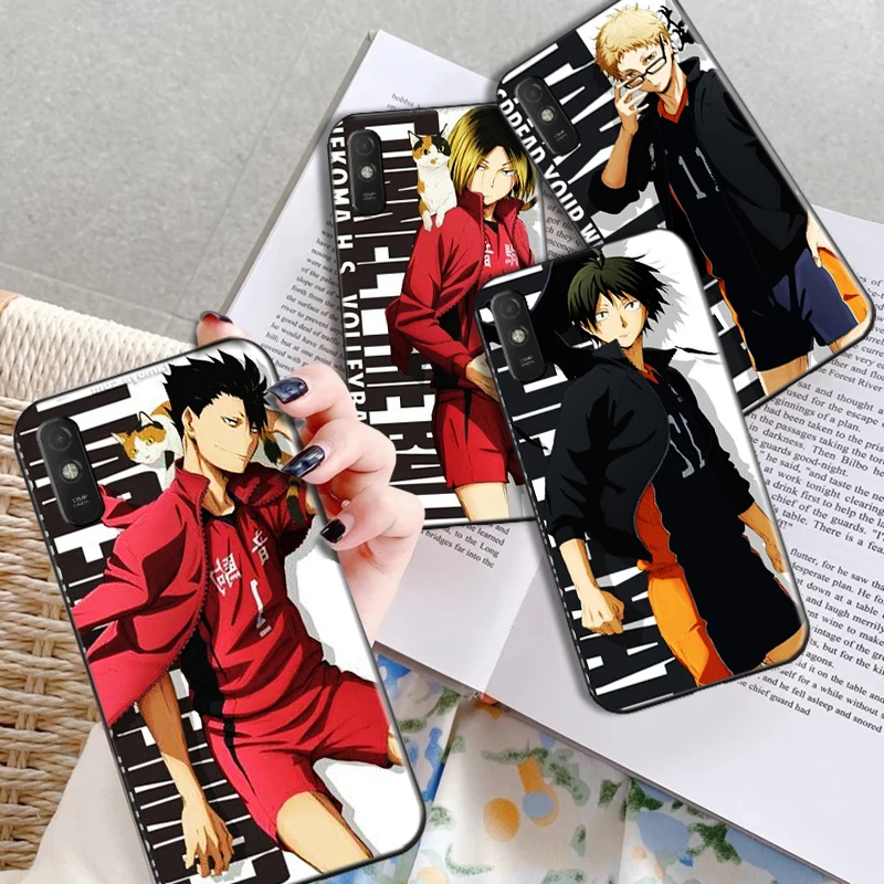 

Haikyuu Volleyball boy Anime Phone Case For Xiaomi Redmi 9i 9AT 9 9T 9A 9C Note 9 9 Pro 9T 9S 9 Pro 5G hinata syouyou Soft TPU