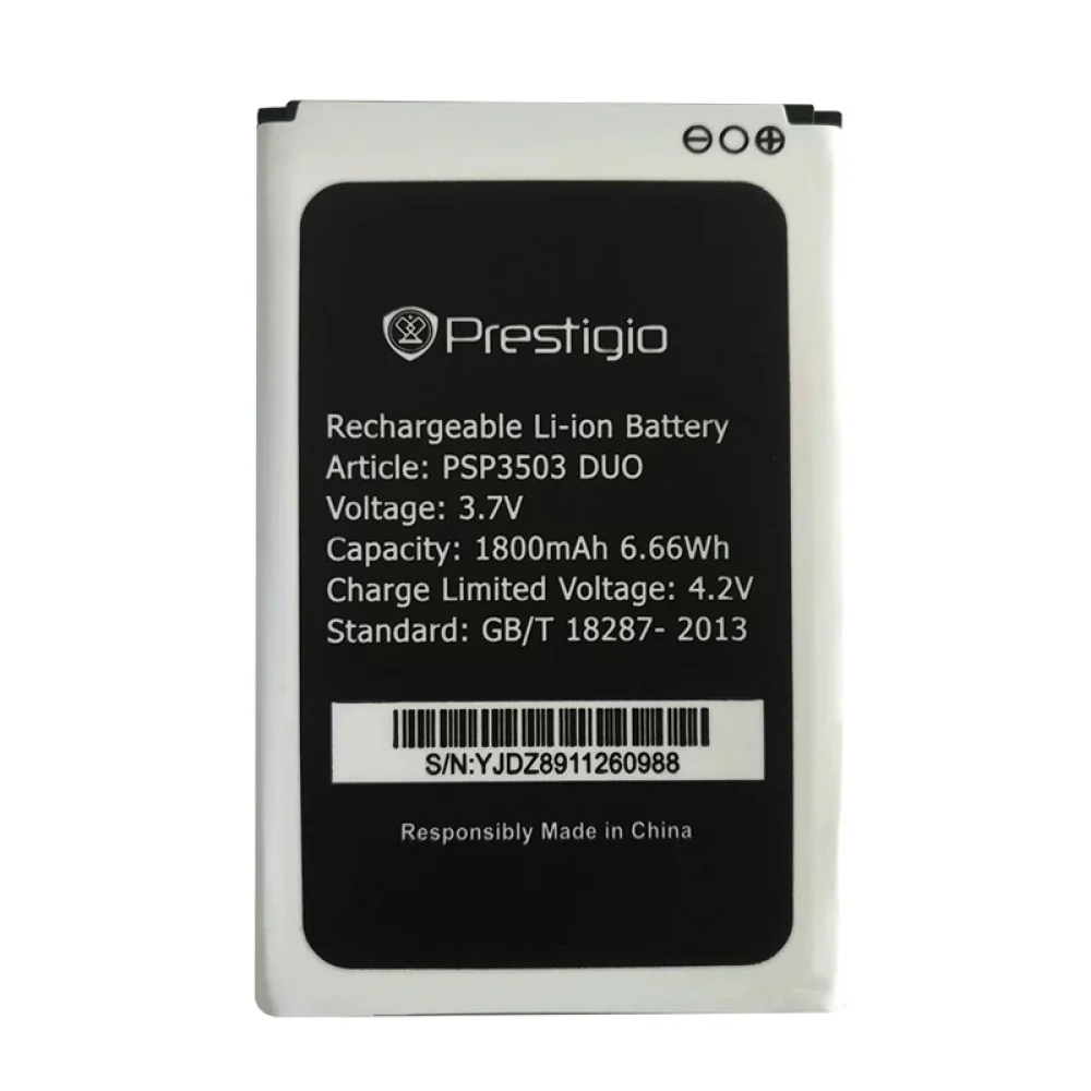Сменный аккумулятор для Prestigio Wize C3 1800 мАч PSP 3503DUO 3503 DUO мобильный