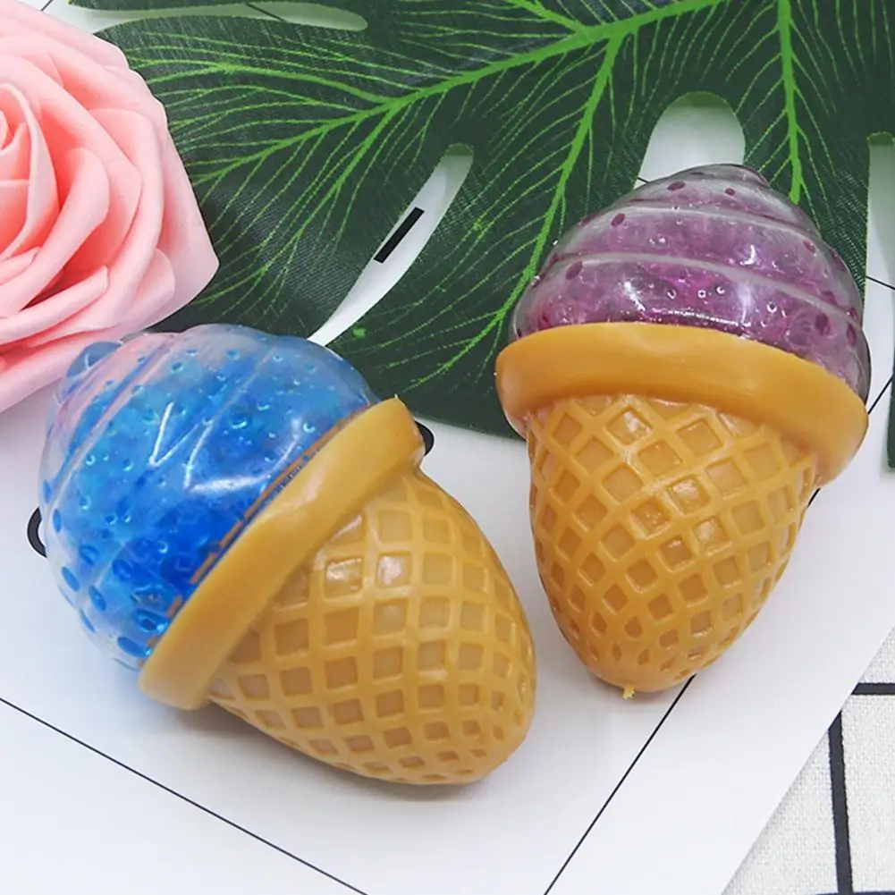 

1pcs Stress Reliever Squeeze Toys Lovely Colorful Novelty Sensory Toys Birthday Gifts Adults Kids Decompression Toy Random Color