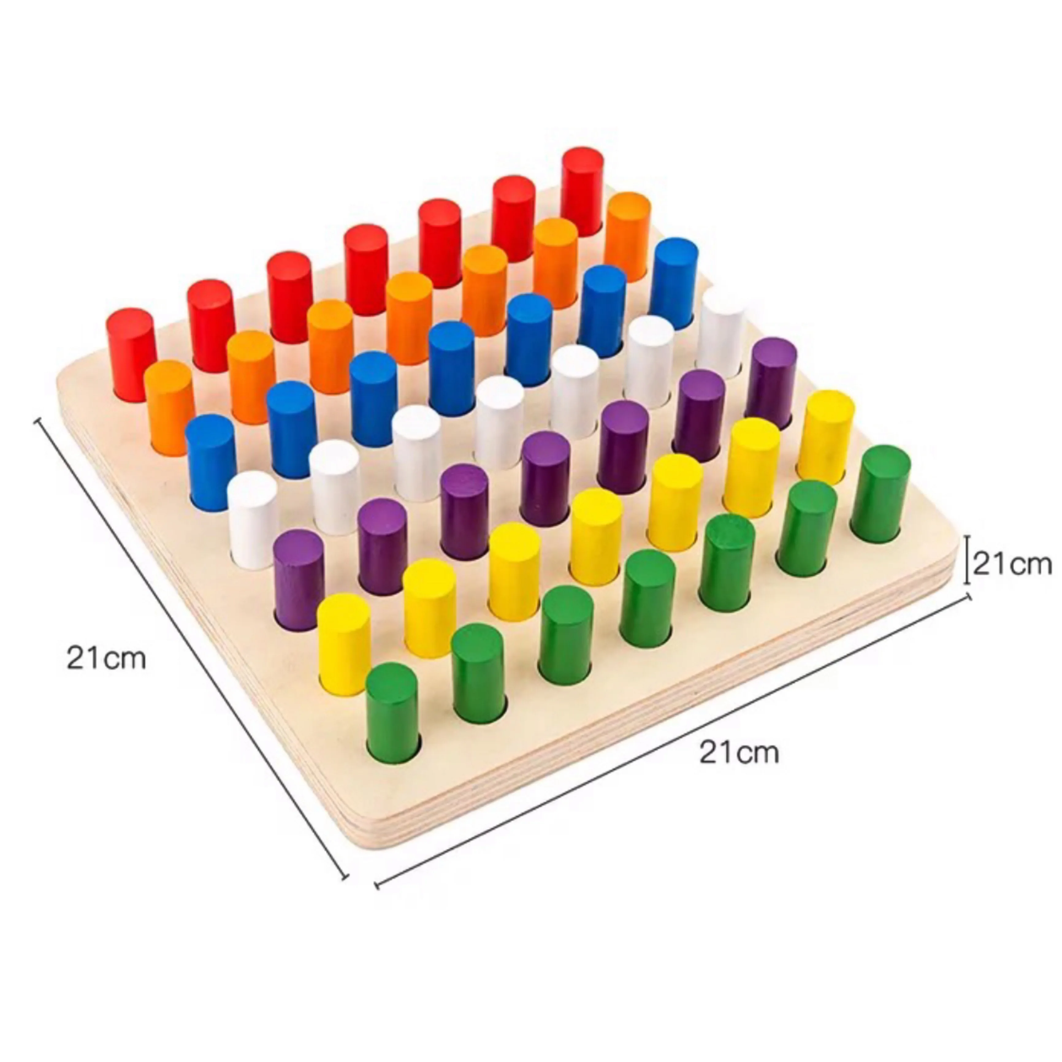 

Montessori Cylinder Socket Puzzles Toy Baby Development Practice And SensesPreschool Educational Wooden Toys For Children