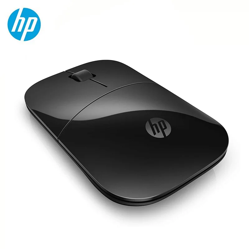 Black Z3700 Новая оптическая беспроводная мышь hp 2,4 ГГц Z3700 Mute Slim Silent Colorful 1200 dpi для ноутбука, оригинальная мини-мыши - Цвет: Black Z3700