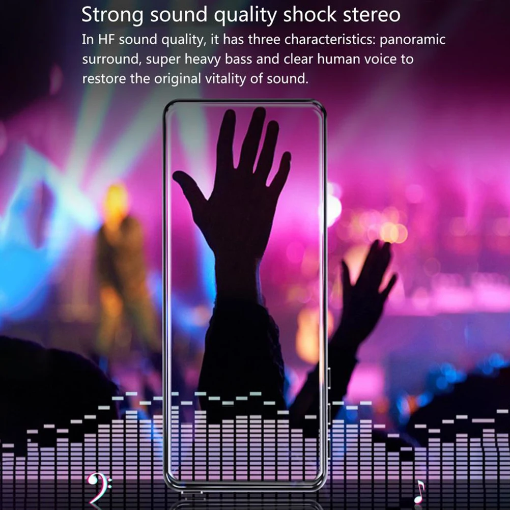 Mp3 плеер с сенсорным экраном 3 5 дюйма совместимый Bluetooth 8 Гб памяти Портативный Hi Fi