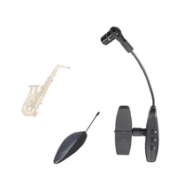 professional uhf wire less saxophone microphone brass instrument microphone for sax french horn trumpet trombone clarinet
