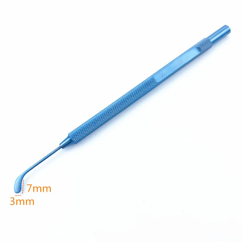 

Corneal Epithelium spatula Titanium Ophthalmic Knife Tool Pet Surgical Instrument
