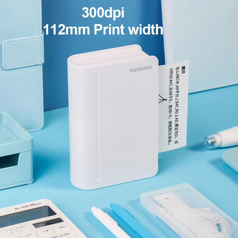 Карманный термопринтер Paperang C1 Max портативный Bluetooth школьные офисные канцелярские