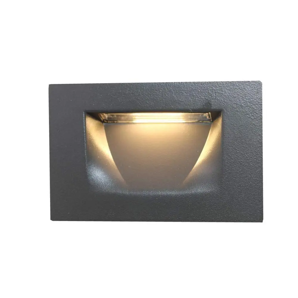 Светодиодные ступенчатые светильники для лестниц садовые парки Footlights теплый