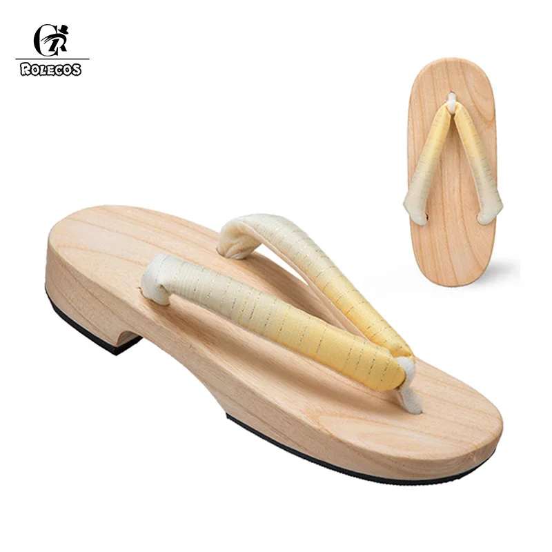 Сабо ROLECOS для косплея аниме Традиционная японская обувь костюмы сауны спа