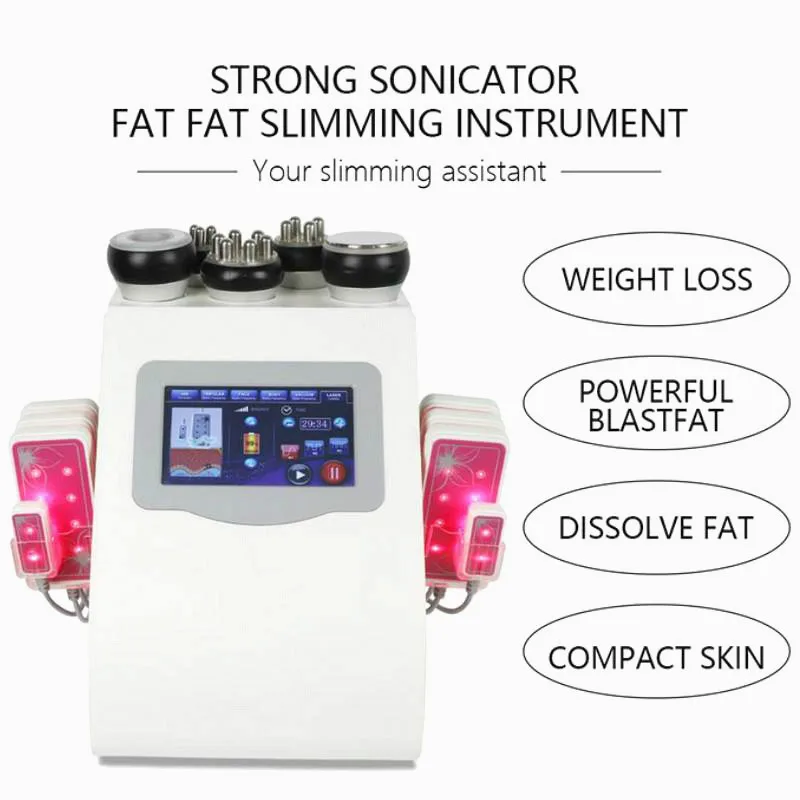 

8 Pads Lipo Laser Therapy Laser Lipolysis 650Nm Lipolaser Body Slimming Laser Liposuction Machine For Salon Use