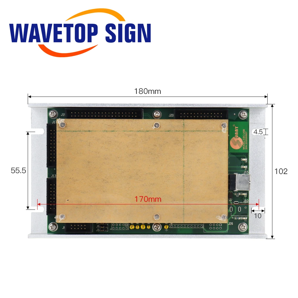 Карта управления лазерным знаком WaveTopSign CSC-USB USB поддержка стандарта цифровой