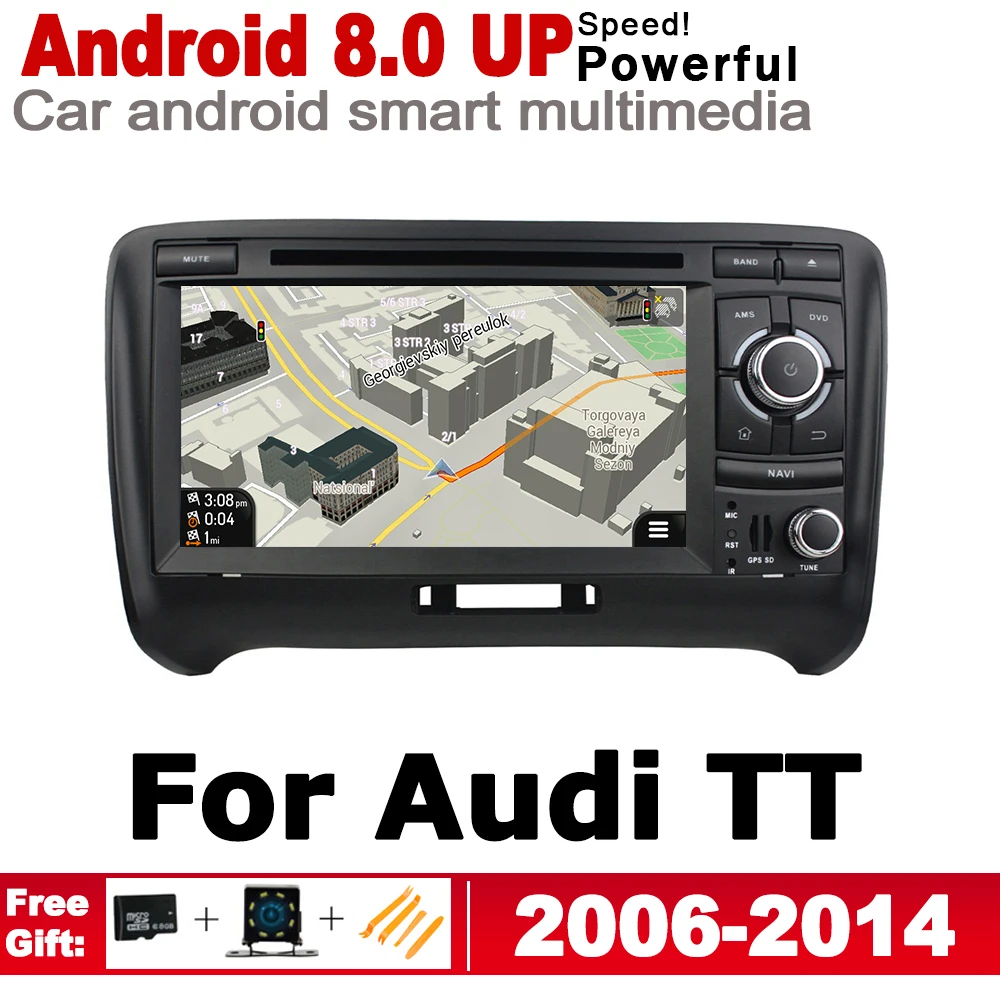 Автомобильный dvd-плеер Android плеер для Audi TT 8J 2006 2007 2008 2009 2010 2011 2012 2013 2014 MMI GPS