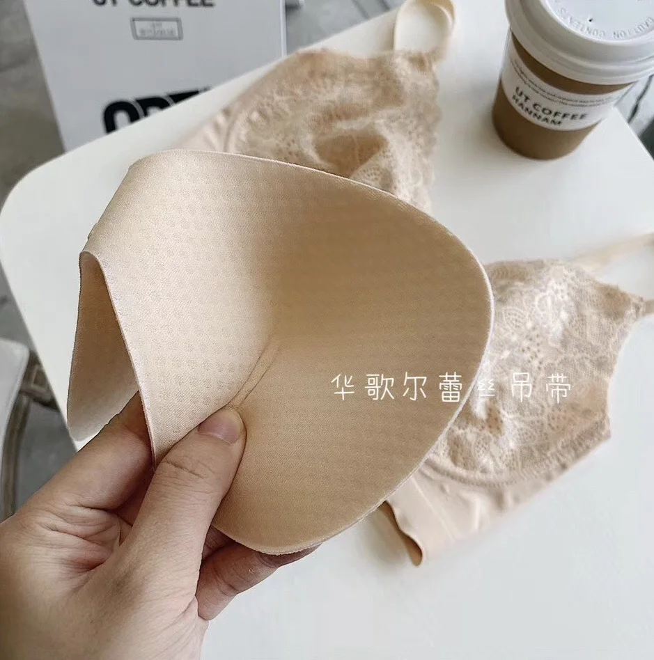 

Japan Wacoal Lace Camisole Non-Steel Ring Seemless Stars Latex Regulation GIRL'S Underwear Bra